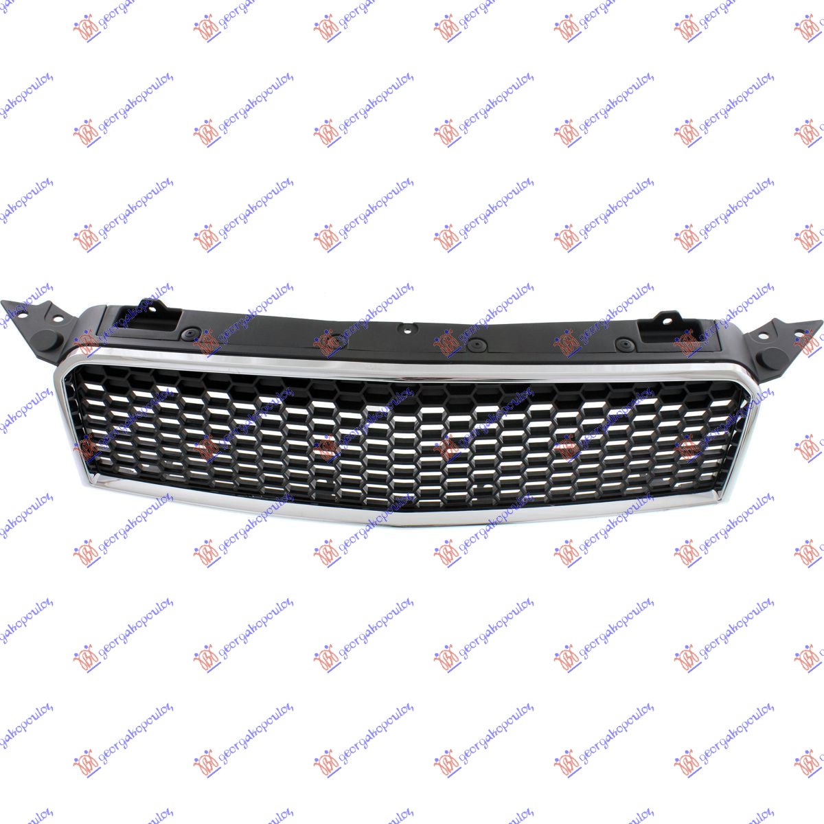 Chevrolet aveo h/b-l/b 08-12 PVC MASKA SA HROM LAJSNOM