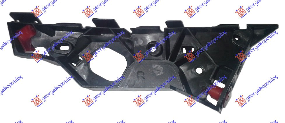 Opel corsa d 2006-2015 (s07) NOSAC PREDNJEG BRANIKA BOCNI PLASTICNI