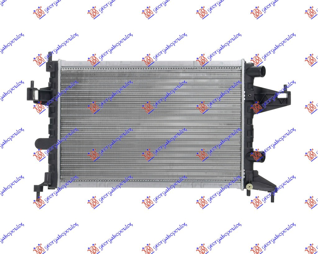 Opel corsa c 2000-2006 (x01) HLADNJAK MOTORA 1.0/1.2/1.4 (MAN) (+/-AC) (54x38) (VALEO)
