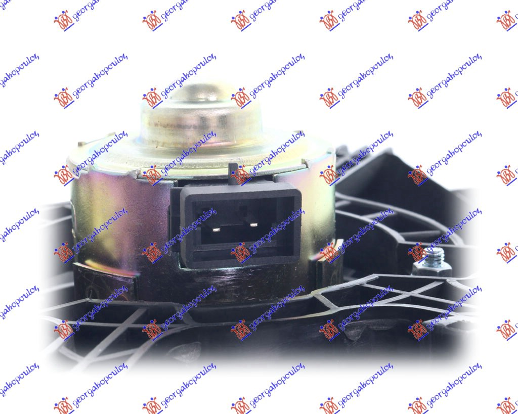VENTILATOR HLADNJAKA KOMPLET (1.0cc BENZIN) (-AC) (28cm)