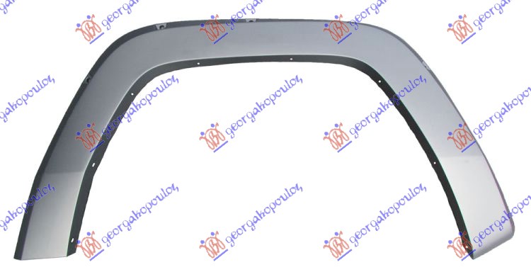 Jeep commander 06-10 PLASTICAN RUB NA BLATOBRANU (PREMIUM)