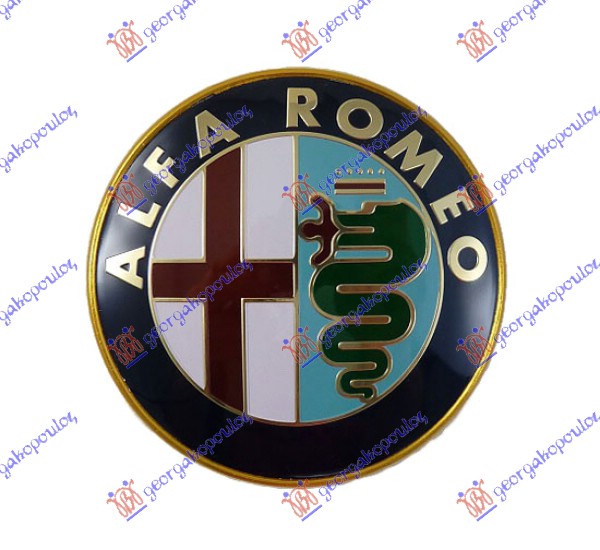 Alfa romeo 156 2003-2005 (932) ZNAK (O)
