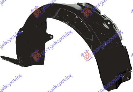 Renault laguna 2000-2007 (kg0/kg1) ZADNJE POTKRILO PLASTICNO