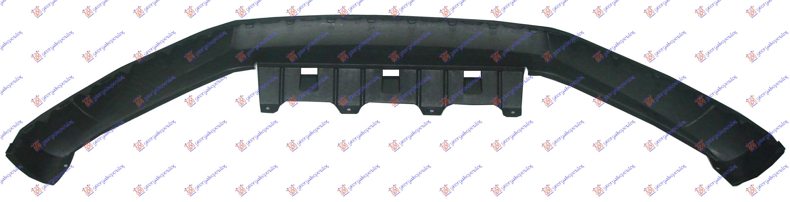 Vw tiguan 2007-2011 (5n) SPOJLER PREDNJEG BRANIKA