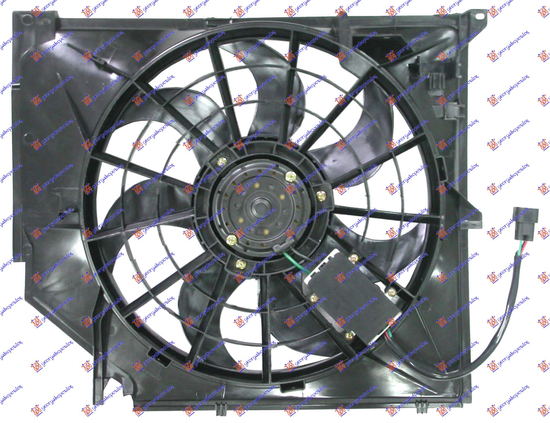 Bmw series 3 (e46) compact 01-05 VENTILATOR KOM. BEN SA AUTO. PREKIDACEM