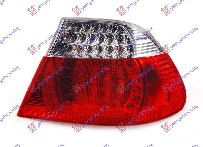 Bmw series 3 (e46) coupe/cabrio 03-06 STOP LAMPA SPOLJASNJA BELI MIGAVAC CUPE