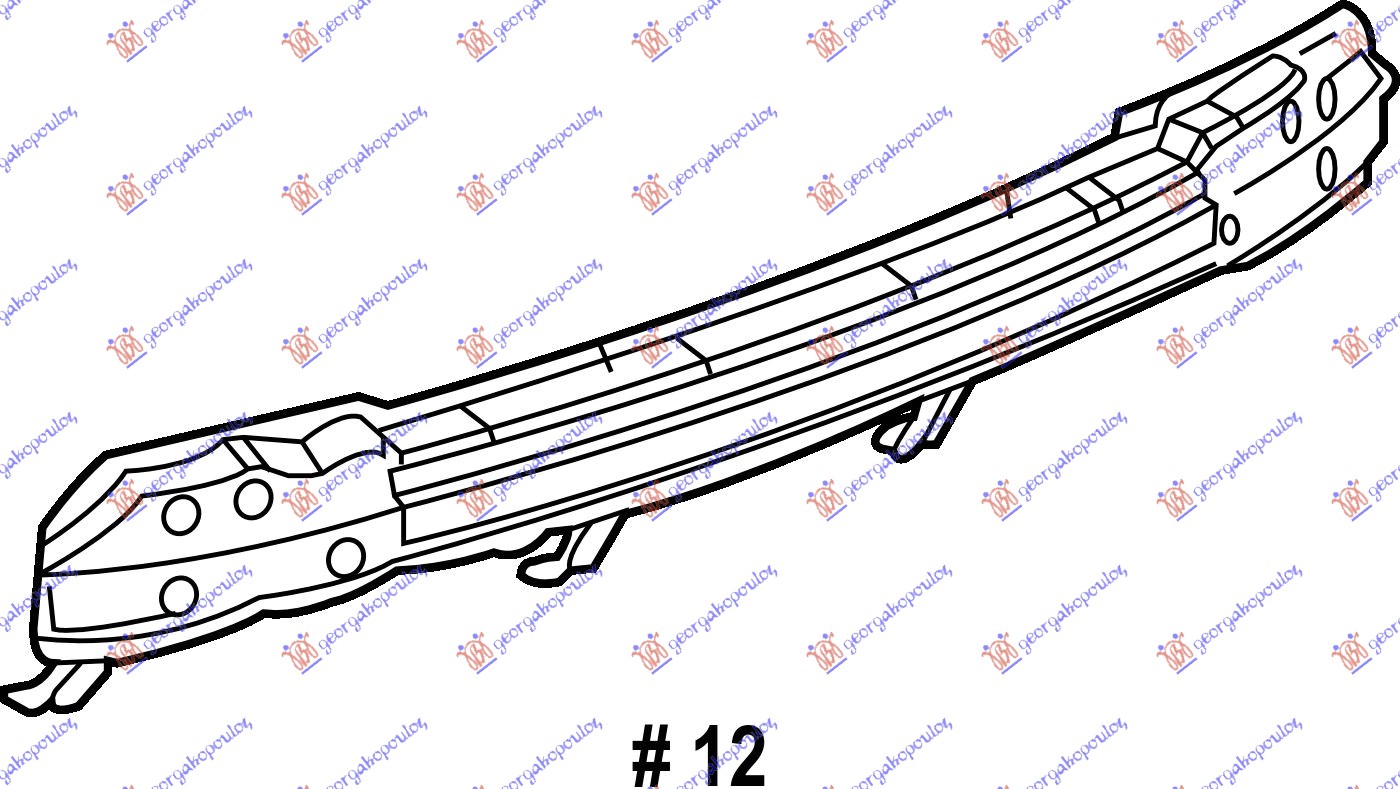 Opel antara 2006-2015 (l07) SINA ZADNJEG BRANIKA
