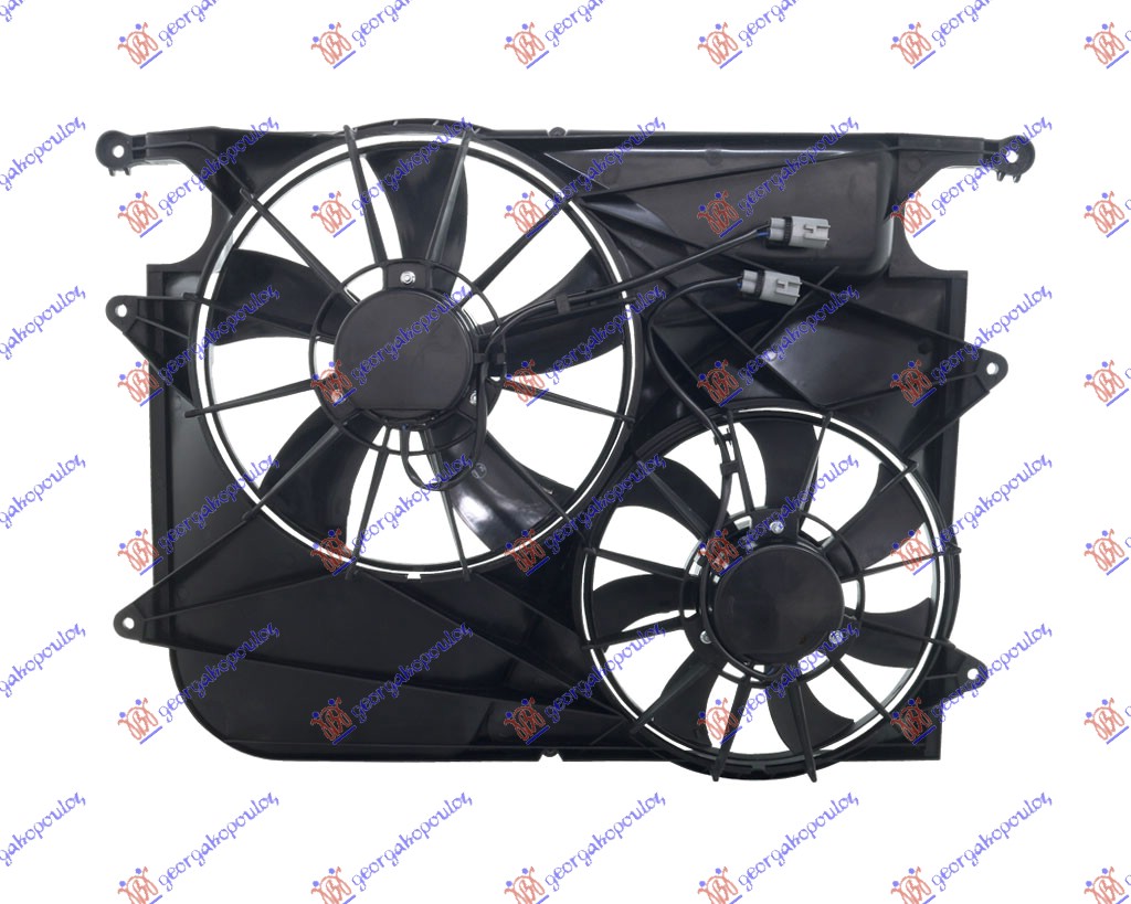 Opel antara 06-15 VENTILATOR KOMPL.2.0-2.2 CDTi