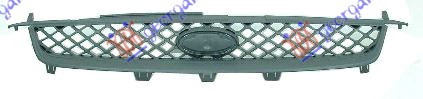 Ford fiesta 02-08 PVC MASKA MAT-SIVA 06-