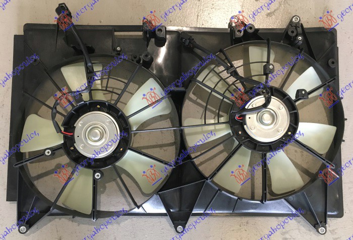 Mazda cx7 2011- (er) VENTILATOR HLADNJAKA KOMPLET (2.3 TURBO BENZIN)