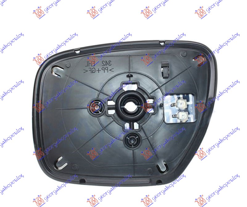 Mazda cx7 2007-2011 (er) STAKLO RETROVIZORA SA GREJACEM (KONVEKSNO)