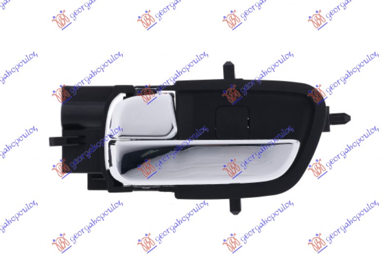 Hyundai i20 08-12 KVAKA VRATA UNUTRASNJ PRED/ZAD HROM/CRNA