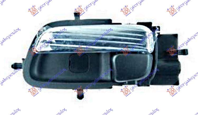 Hyundai i20 08-12 KVAKA VRAT.UNUTRASNJA PRE/ZAD HROM/BRAON