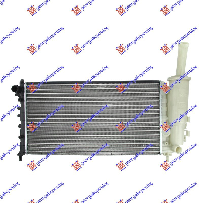 Fiat punto 1999-2003 (188) HLADNJAK MOTORA 1.2 8V/16V (MAN/AUTO) (+/-AC) (58x31.6) -01 (VALEO TIP) (VALEO)