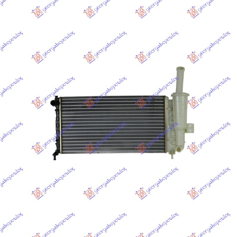 Fiat punto 1999-2003 (188) HLADNJAK MOTORA 1.2 8V/16V (+/-AC) (58x31.6) -02 (MARELLI TIP) (NISSENS/NRF)
