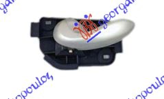 Fiat punto 2003-2011 (188) KVAKA PREDNJIH/ZADNJIH VRATA UNUTRASNJA SREBRNA