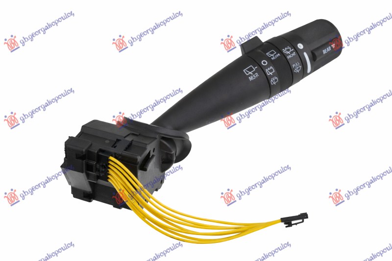Jeep grand cherokee 2005-2008 (wh/wk) PREKIDAC/RUCICA NA VOLANU ZA PREDNJE/ZADNJE BRISACE/PODESAVANJE BRZINE (7 PIN)