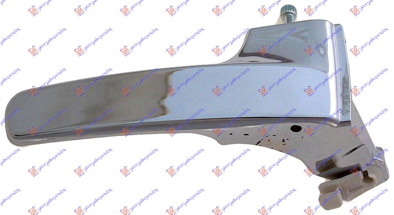 Jeep cherokee (liberty) 08-14 KVAKA PRED/ZAD VRATA UNUTRASNJA HROM