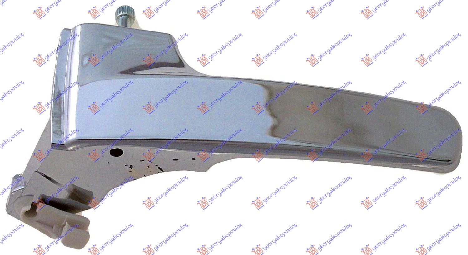 Jeep cherokee (liberty) 08-14 KVAKA PRED/ZAD VRATA UNUTRASNJA HROM