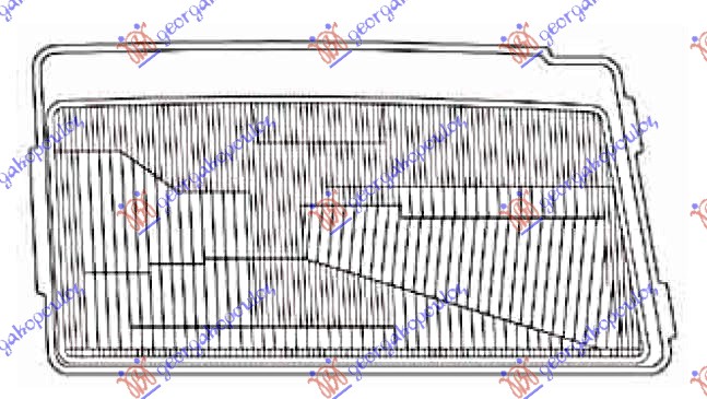 Fiat uno 89-93 STAKLO FARA