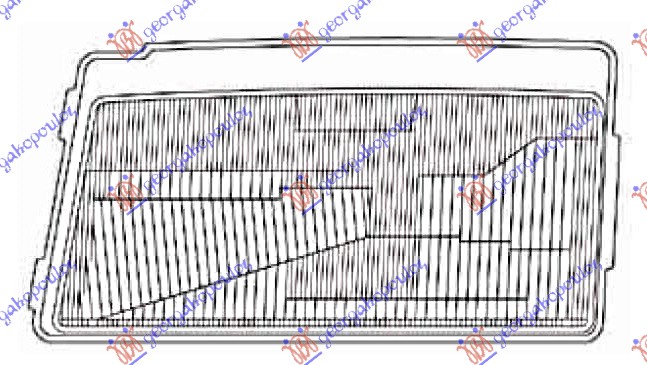 Fiat uno 89-93 STAKLO FARA