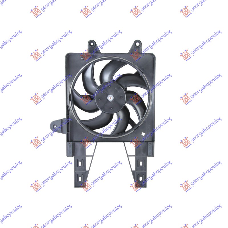 Fiat punto 95-99 VENTILATOR KOMPLET 55 (-A/C) BENZIN