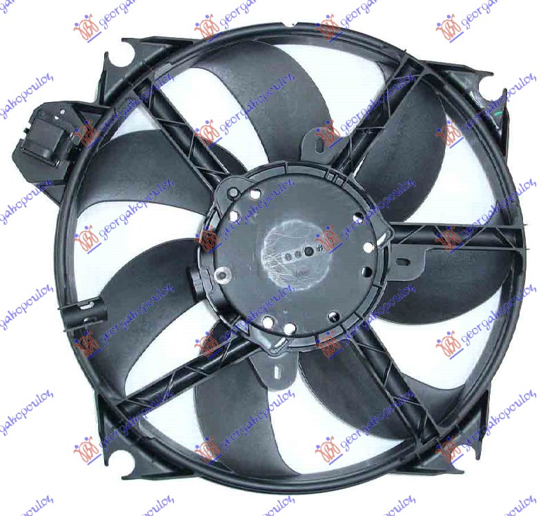 Renault megane h/b - s.w. 08-14 VENTILATOR KOMPLET