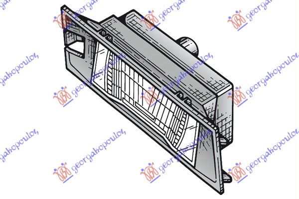 Fiat punto 03-11 SVETLO TABLICE (O)