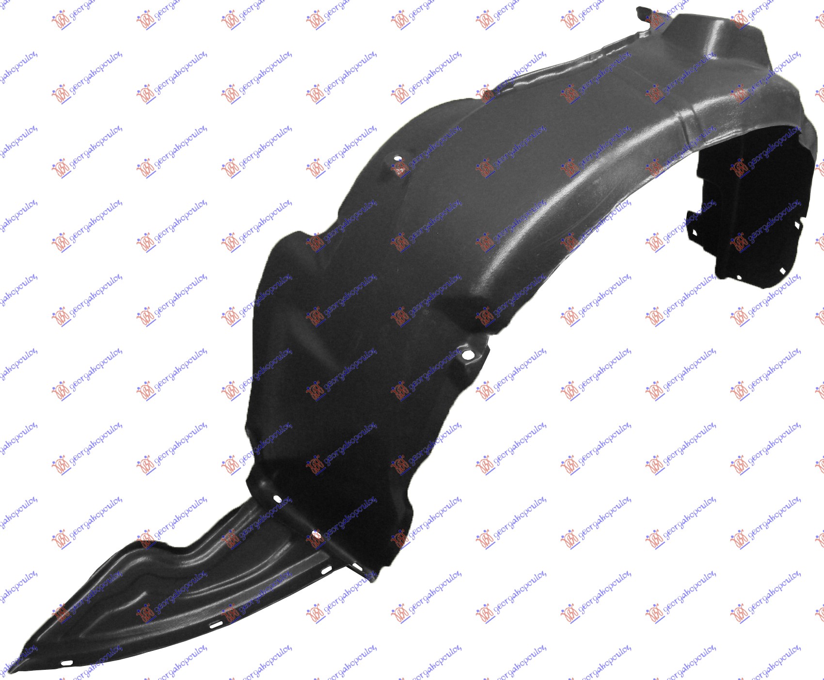 Kia ceed 3d 2007-2010 (ed) POTKRILO PLASTICNO