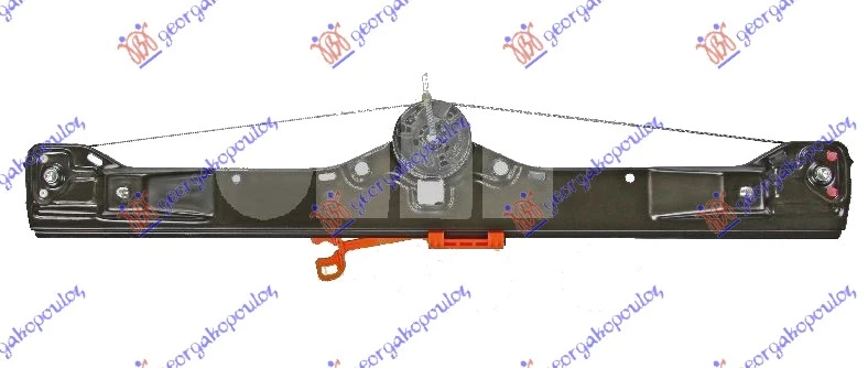 Fiat grande punto 05-12 PODIZAC PREDNJEG PROZORA ELEKTRICNI (BEZ MOTORA) 3/5 VRATA (A KVALITET)