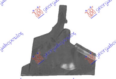 Fiat cinquecento 1993-1998 (170) ZASTITA MOTORA ISPOD ALTERNATORA