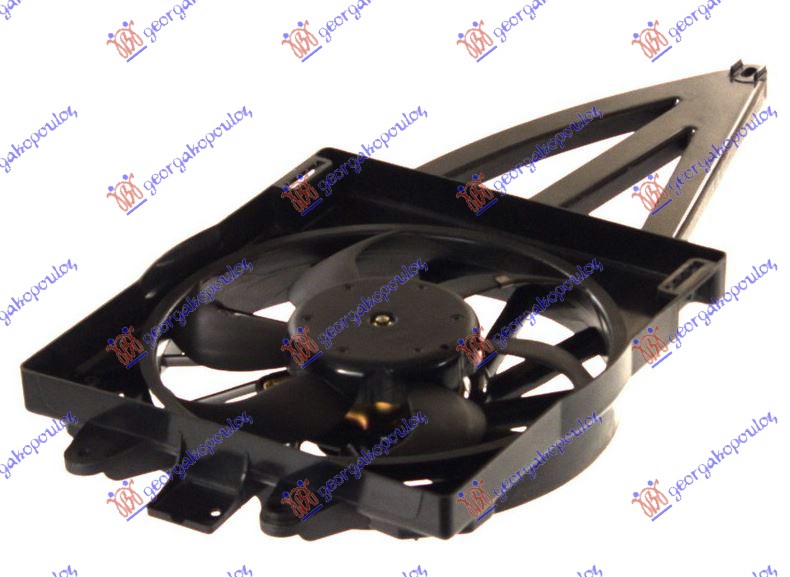 Fiat panda 03-14 VENTILATOR KOMPLET (1.1/1.2cc) (+AC) 03-05