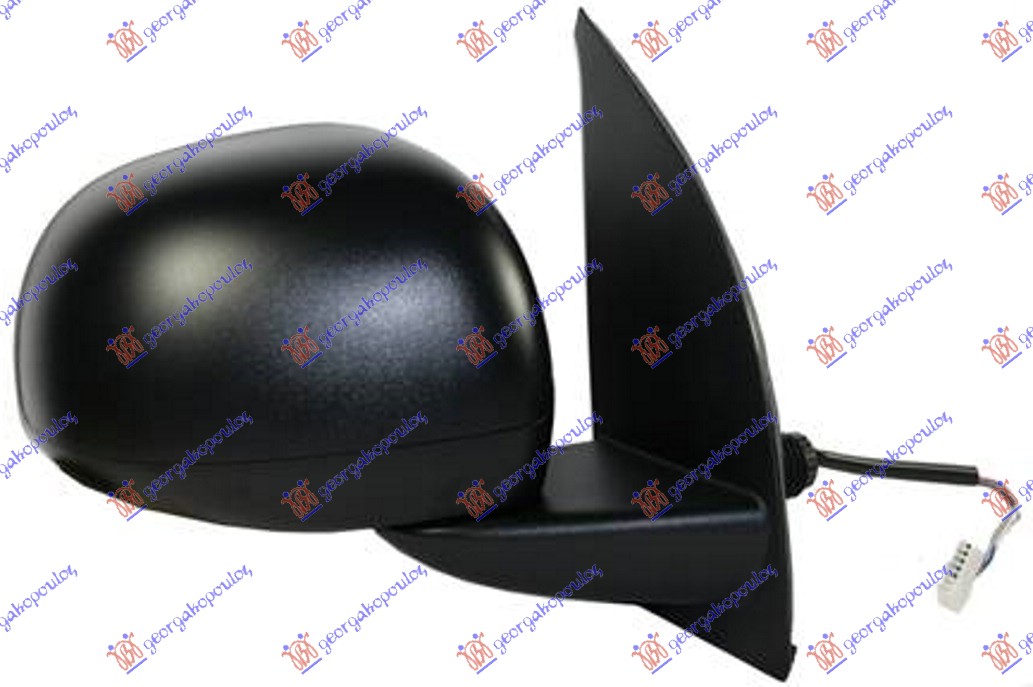 Fiat panda 2003-2014 (169) RETROVIZOR ELEKTRICNI 2009- (SENZOR) (KONVEKSNO STAKLO)