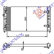 Seat inca 93-03 HLAD MOTORA 1.4-1.6BZ-1.7-1.9SDi -AC(52x