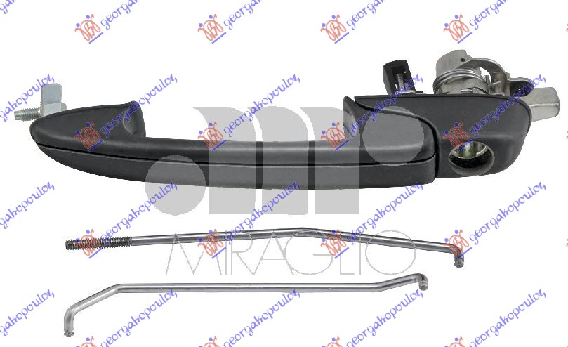 Fiat brava 95-03 KVAKA PREDNJIH VRATA SPOLJASNJA KOMPLET