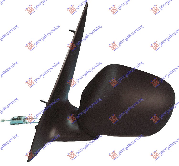 Fiat marea 1996-2007 (185) RETROVIZOR MEHANICKI SA SAJLOM (A KVALITET) (RAVNO STAKLO)