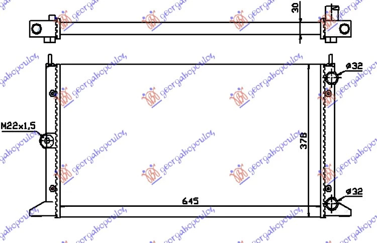 Ford galaxy 95-06 HLAD MOTORA 2.0i-8V-1.9TD(64x38) -00