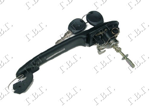 Ford galaxy 1995-2006 (wgr) KVAKA PREDNJIH VRATA (L=D) SPOLJASNJA (SA CILINDOOR OM I KLJUCEM)