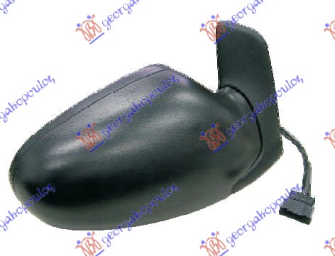 Vw sharan 1995-2010 (7m8/7m9/7m6) RETROVIZOR ELEKTRICNI SA GREJACEM -1998 (A KVALITET) (KONVEKSNO STAKLO)
