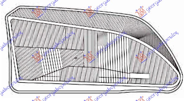 Peugeot partner 96-02 STAKLO FARA