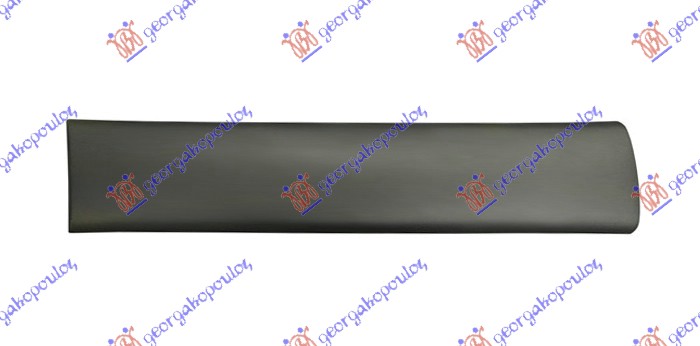 Peugeot partner 1996-2002 (5/g) LAJSNA KLIZNIH VRATA MAT-CRNA (145mm)