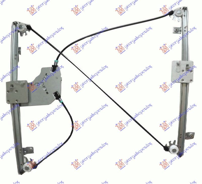 Peugeot partner 1996-2002 (5/g) PODIZAC PREDNJEG PROZORA ELEKTRICNI (BEZ MOTORA)