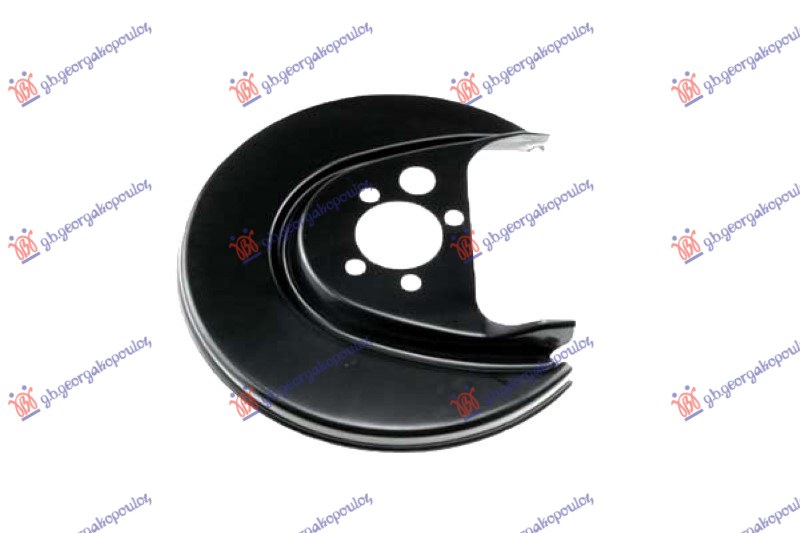 Vw lupo 1998-2005 (6x1/6e1) ZASTITA ZADNJEG KOCIONOG DISKA