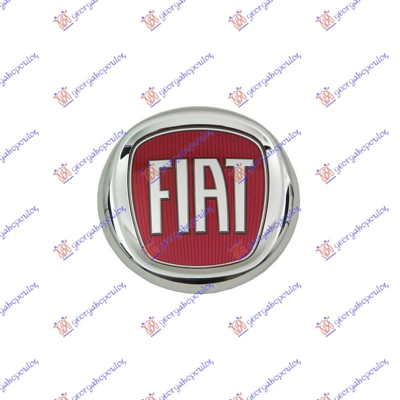 Fiat idea 04-10 ZNAK NA MASCI CRVENI 07-