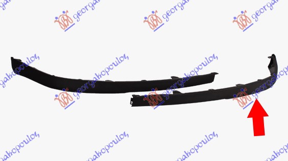 Toyota corolla h/b-l/b 2004-2006 (e 12) SPOJLER PREDNJEG BRANIKA