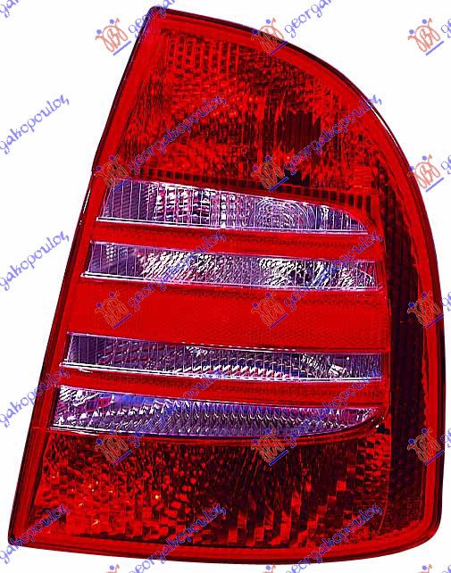 Skoda superb 01-08 STOP LAMPA -06