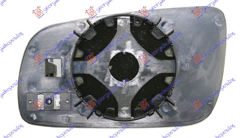 Skoda superb 01-08 STAKLO RETROVIZORA SA GREJACEM -06 (KONV