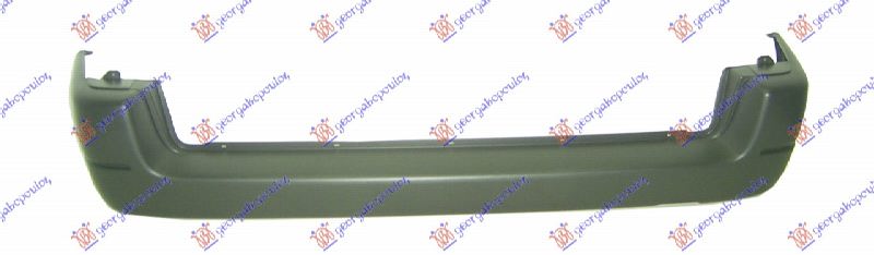 Peugeot partner 2002-2008 (5/g) ZADNJI BRANIK CRNI