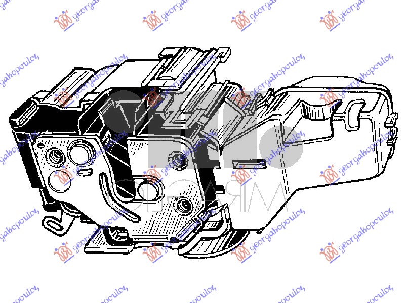 Alfa romeo brera 06-10 BRAVA PRED.VRATA CENTR. ZAKLJ.(7PIN)