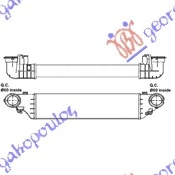 Mercedes c class (w203) sdn/s.w. 03-07 HLAD INTERC. 2.2-2.7 CDi (650x127x62)